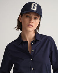 Regular fit poplinskjorta