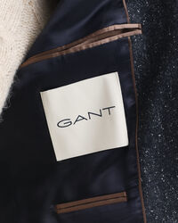 Slim fit kostymkavaj i donegalväv