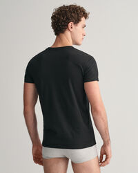 Tv&aring;pack rundhalsade T-shirtar