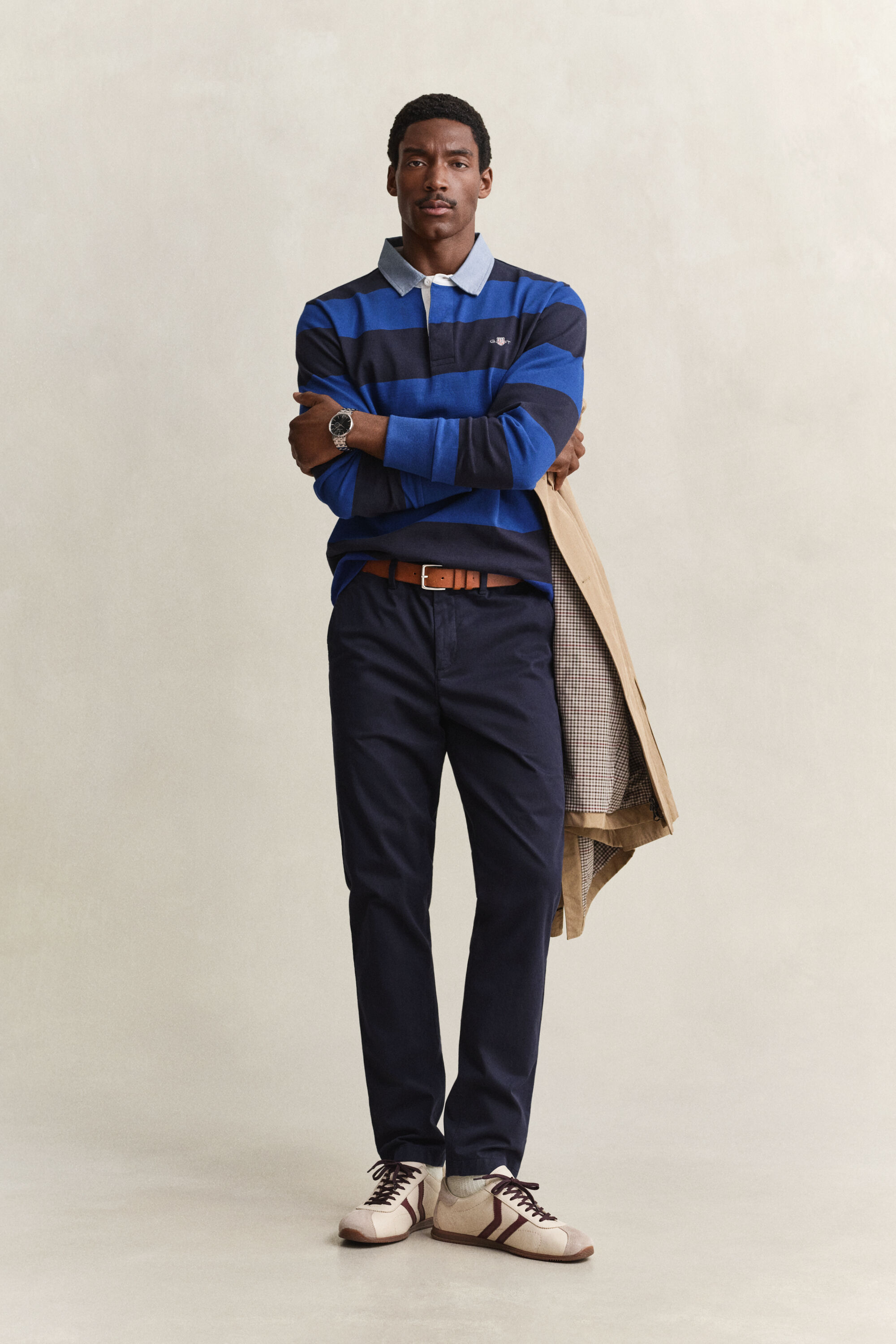 Klassiska chinos med slim fit