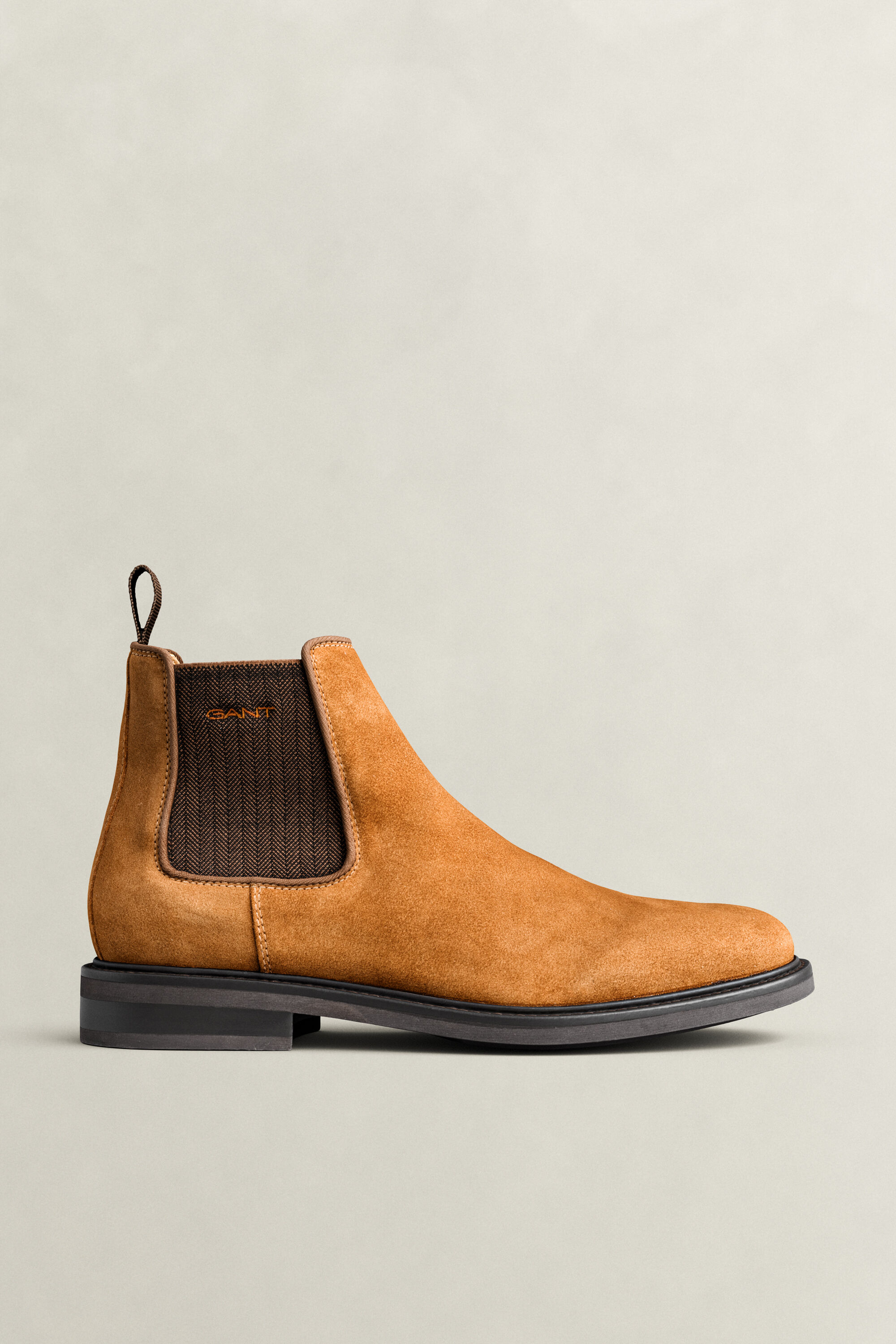 St Fairkon chelseaboots i mocka