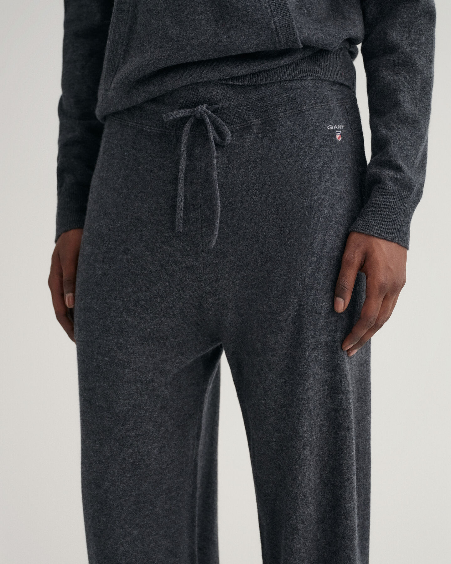 Stickade sweatpants