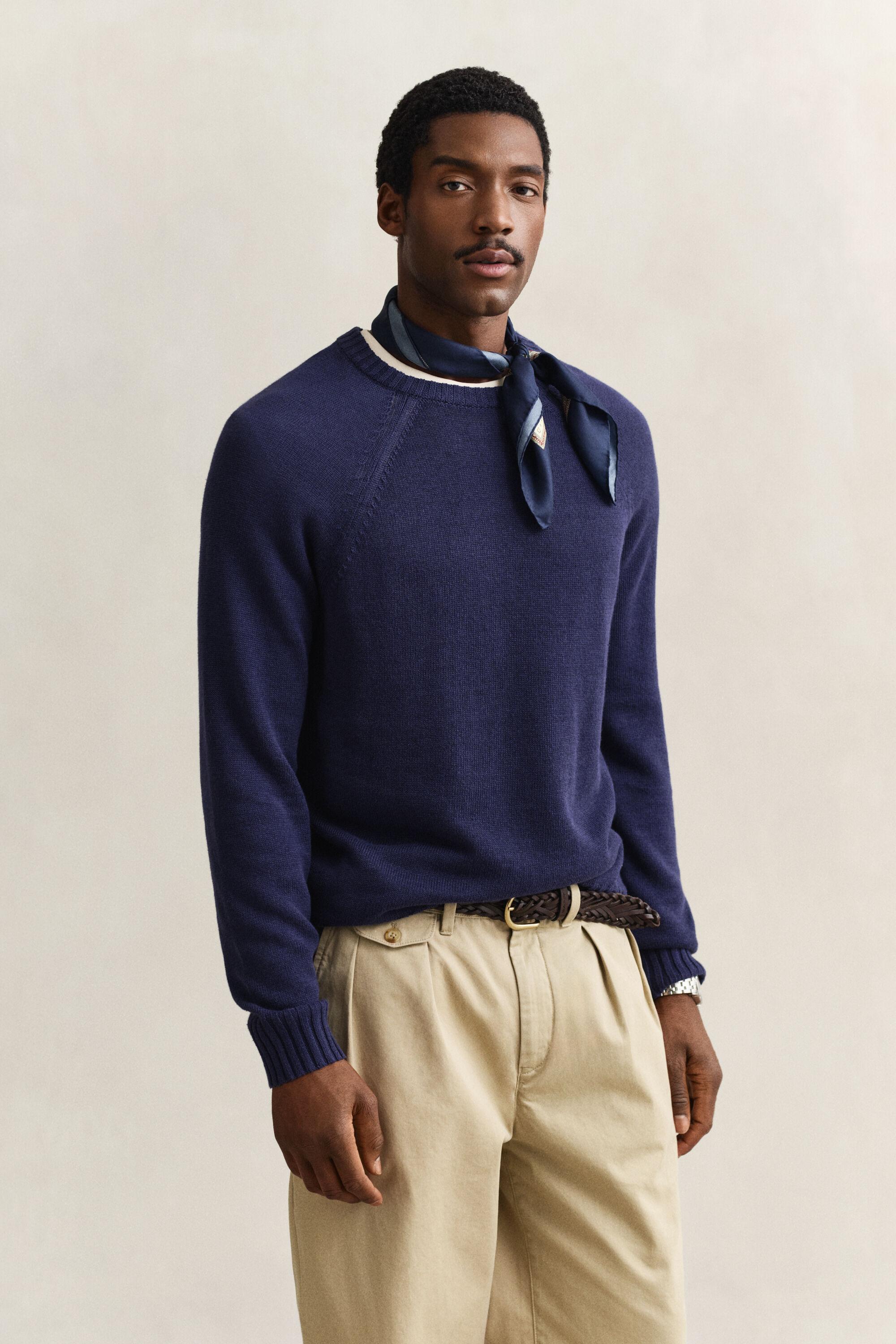 Tröja i linneblandning