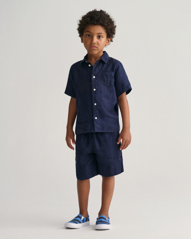 Kids linneshorts