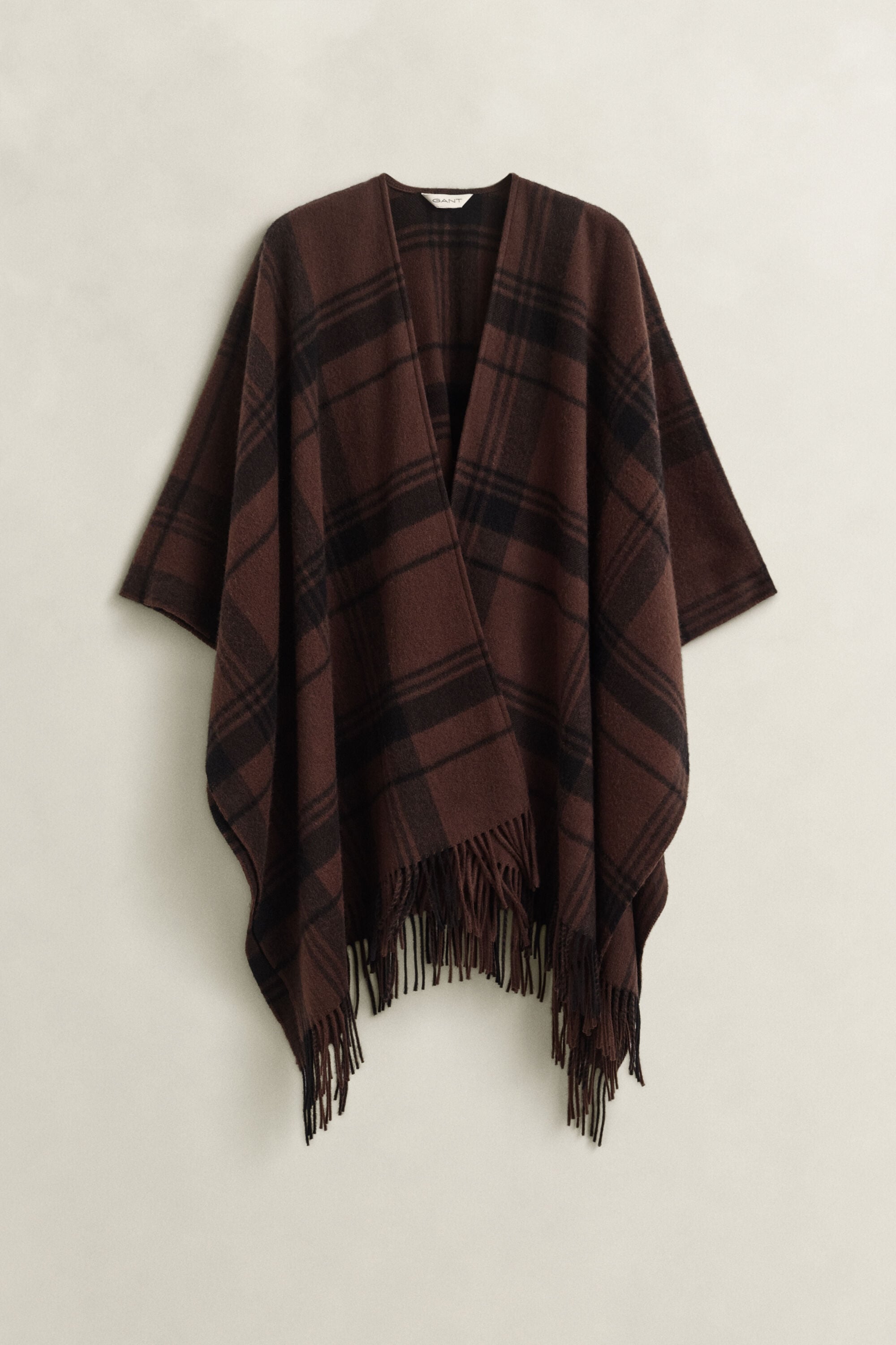 Rutig ylleponcho