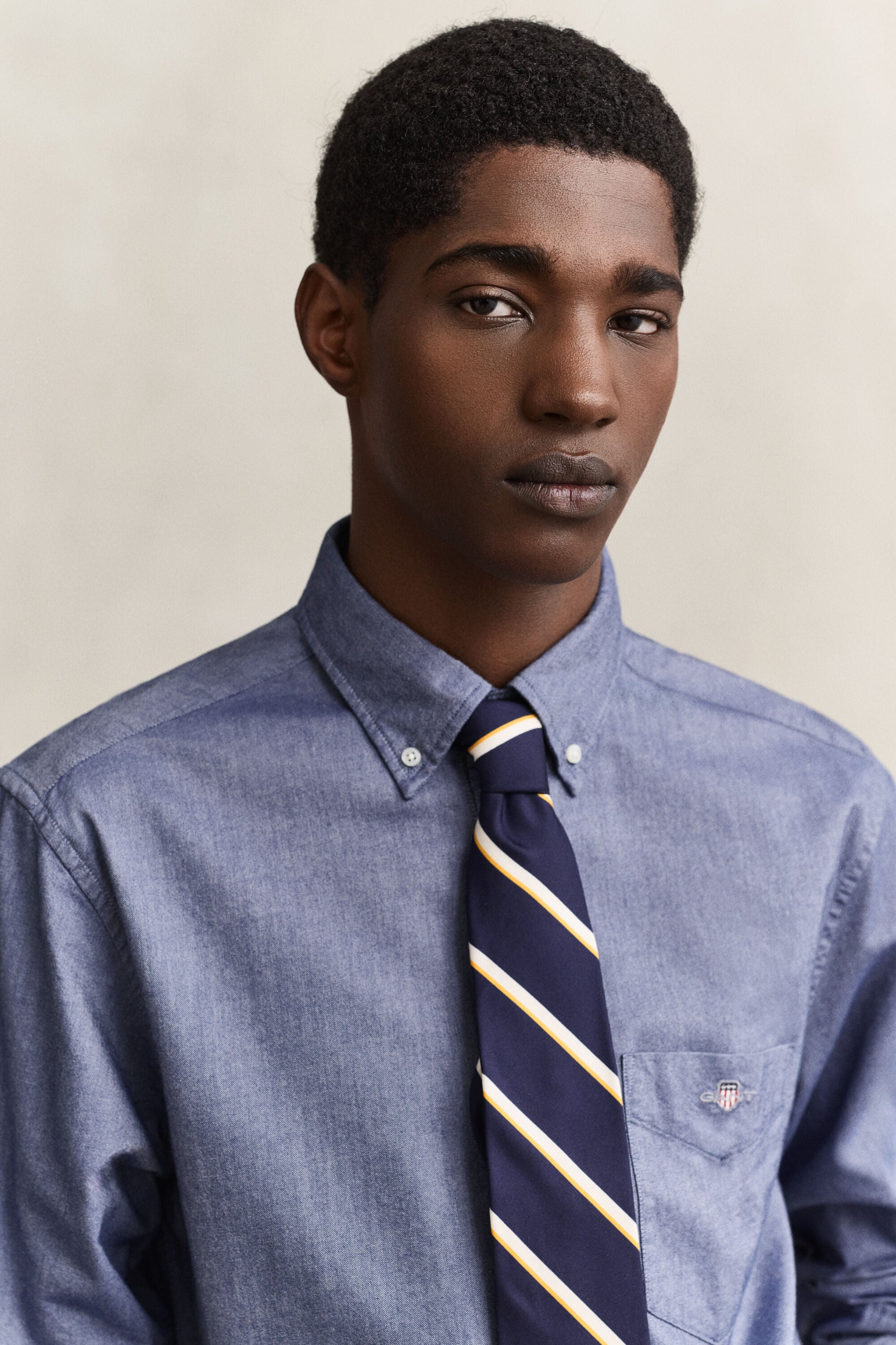 Klassisk oxfordskjorta med regular fit