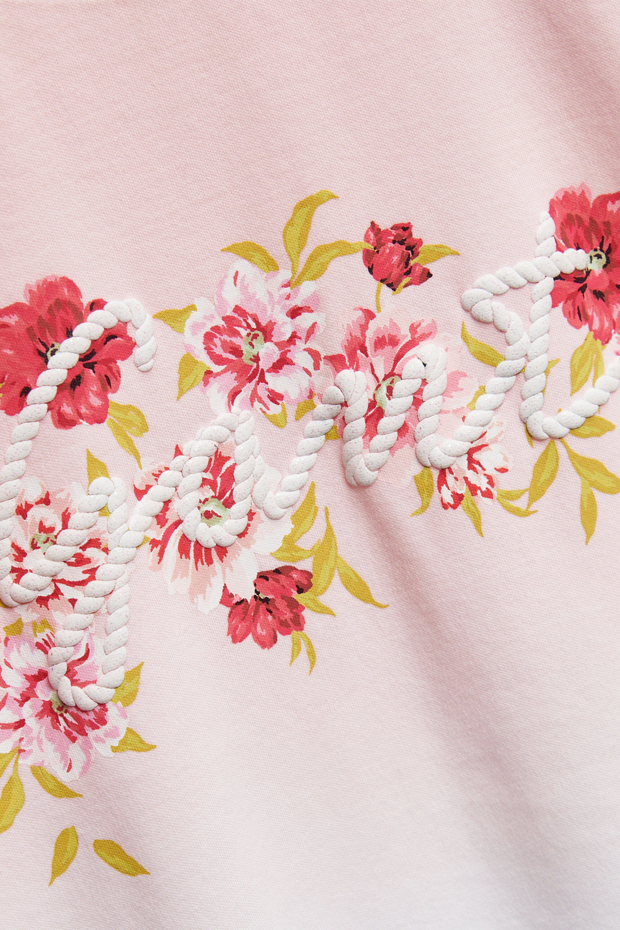 Teen Girls blommig T-shirt