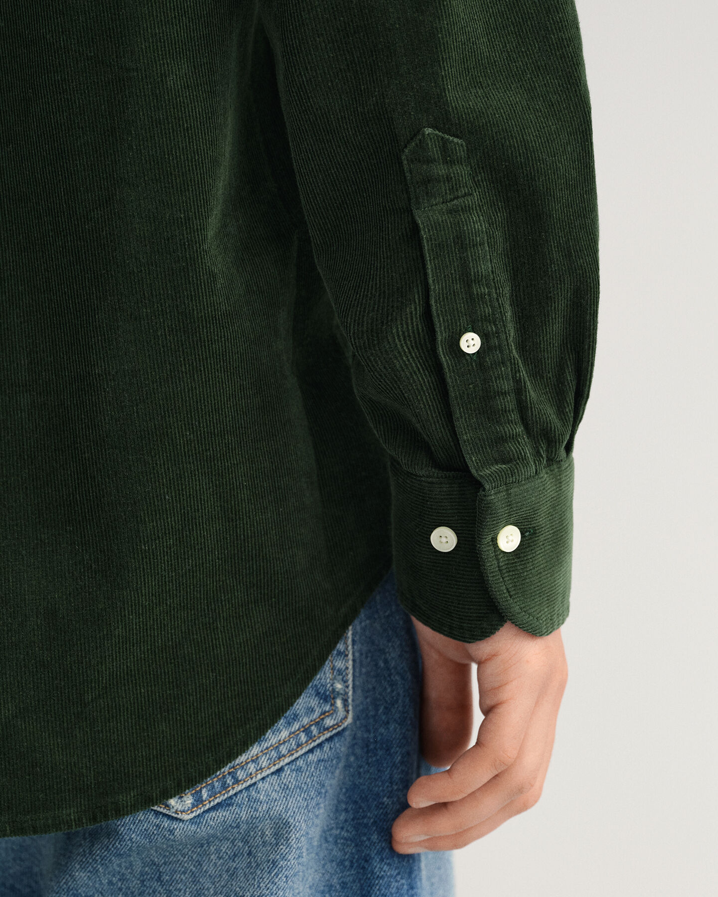 Regular fit manchesterskjorta