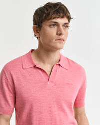 Sunfaded pikétröja med kort ärm