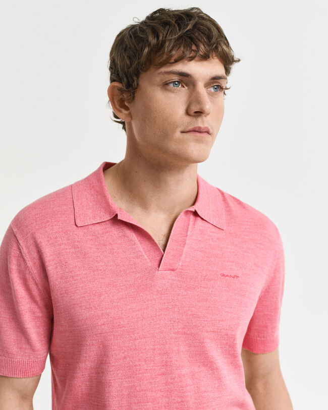 Sunfaded pikétröja med kort ärm