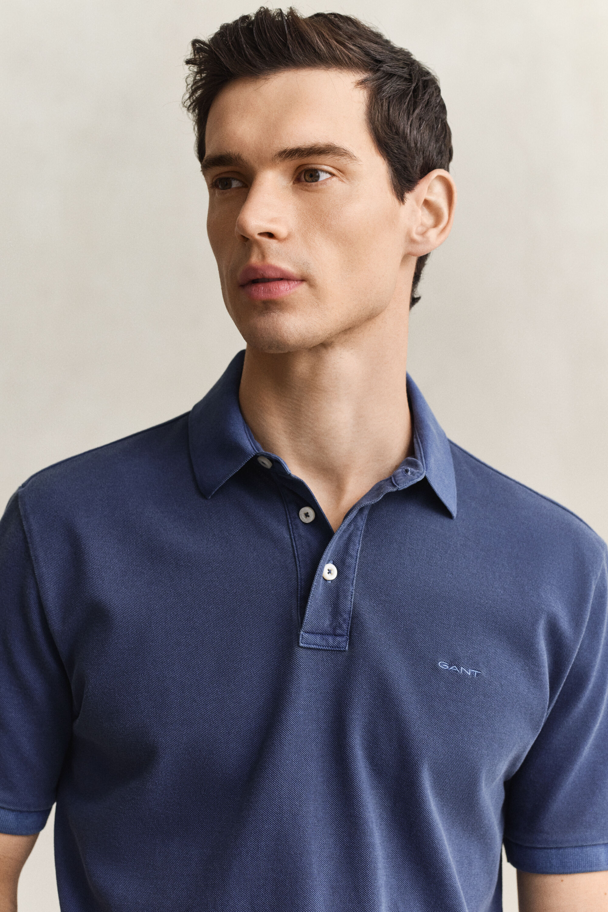 Sunfaded pikétröja