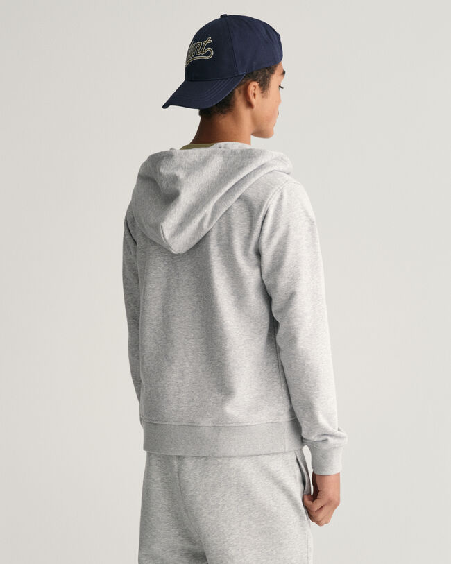 Teens Shield zip hoodie