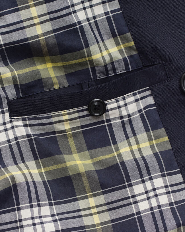 Trenchcoat i bomullsblandning