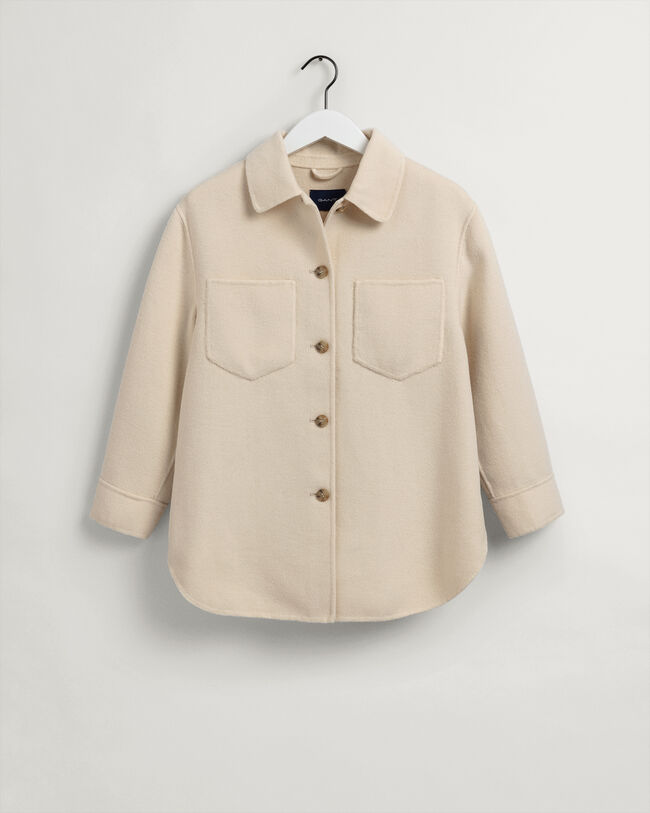 Handsydd skjortjacka