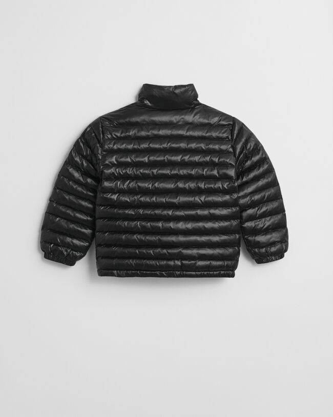 Kids lätt vadderad dunjacka med glans