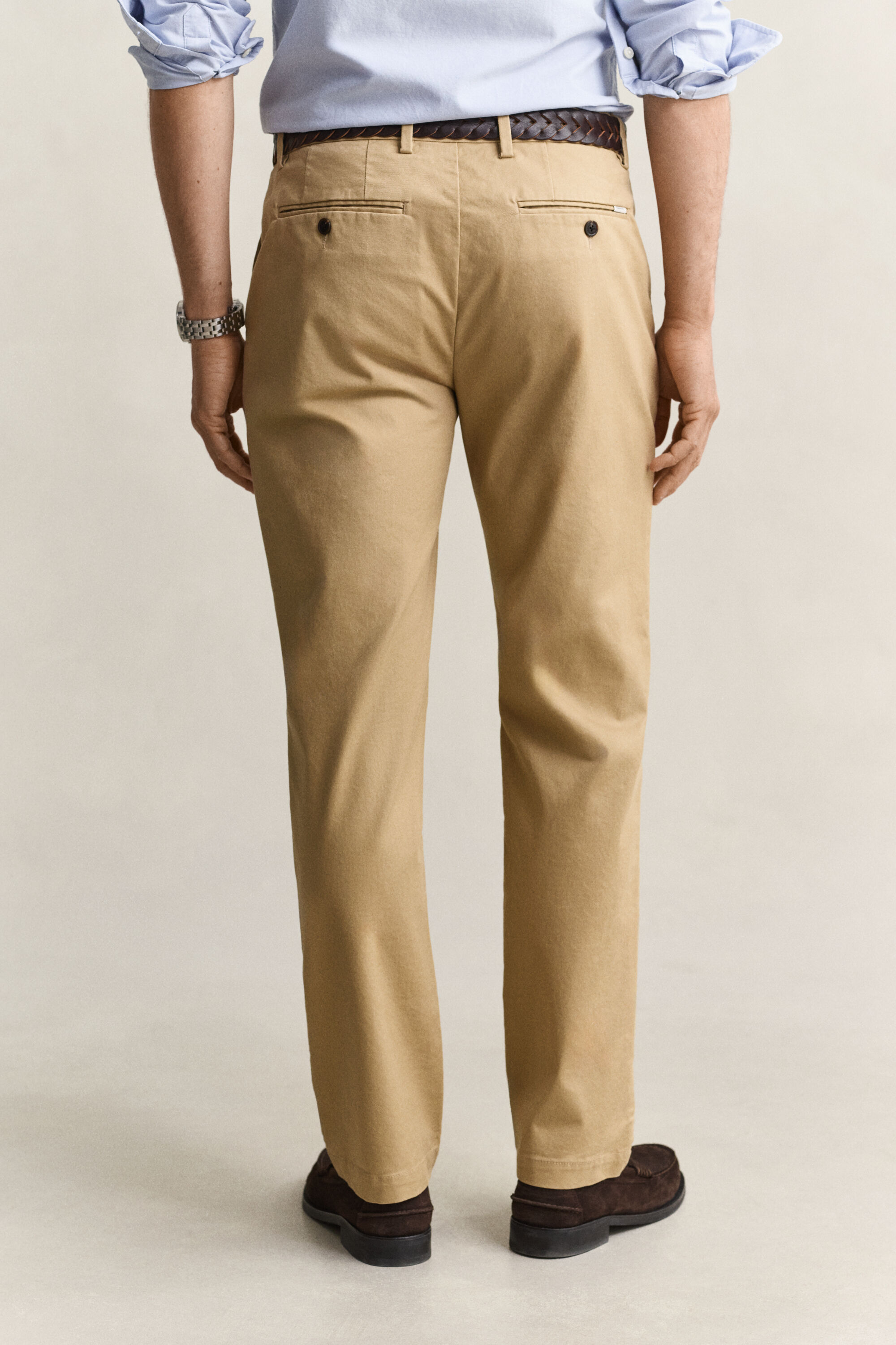 Eleganta chinos med regular fit