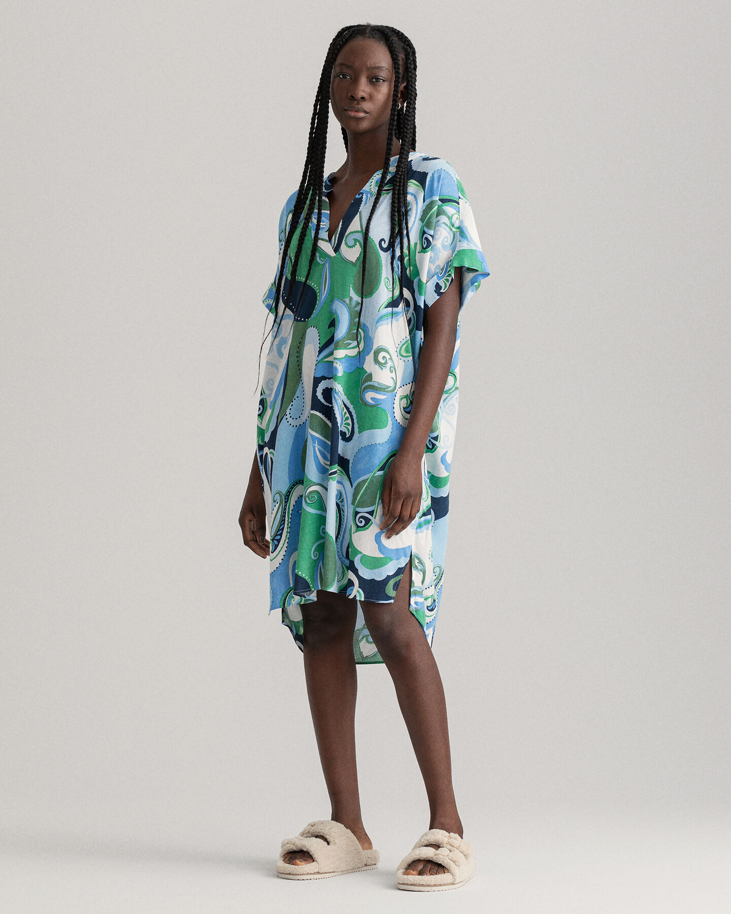 Paisleymönstrad tunika