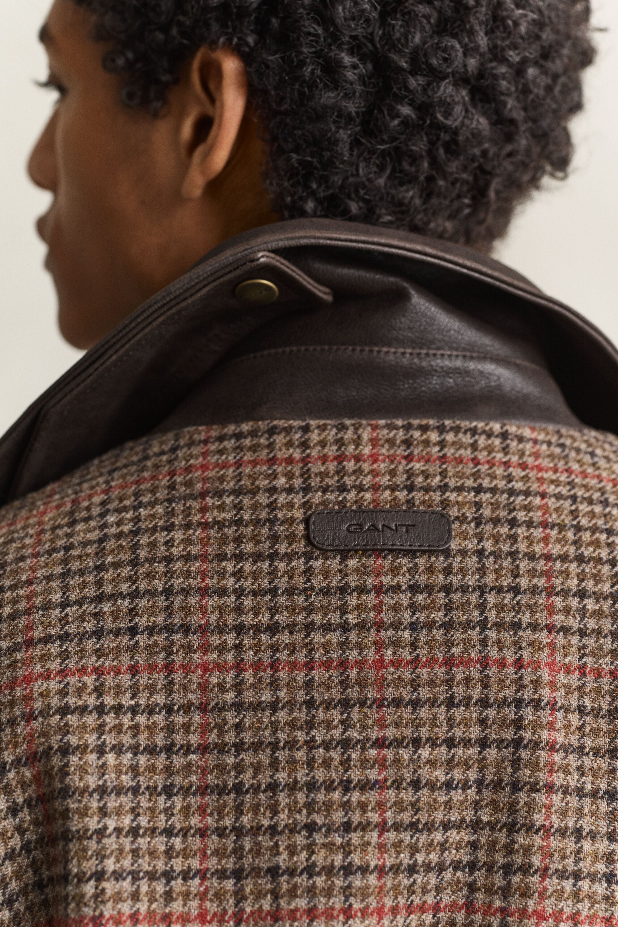 Jacka i decker-stil i brittisk tweed