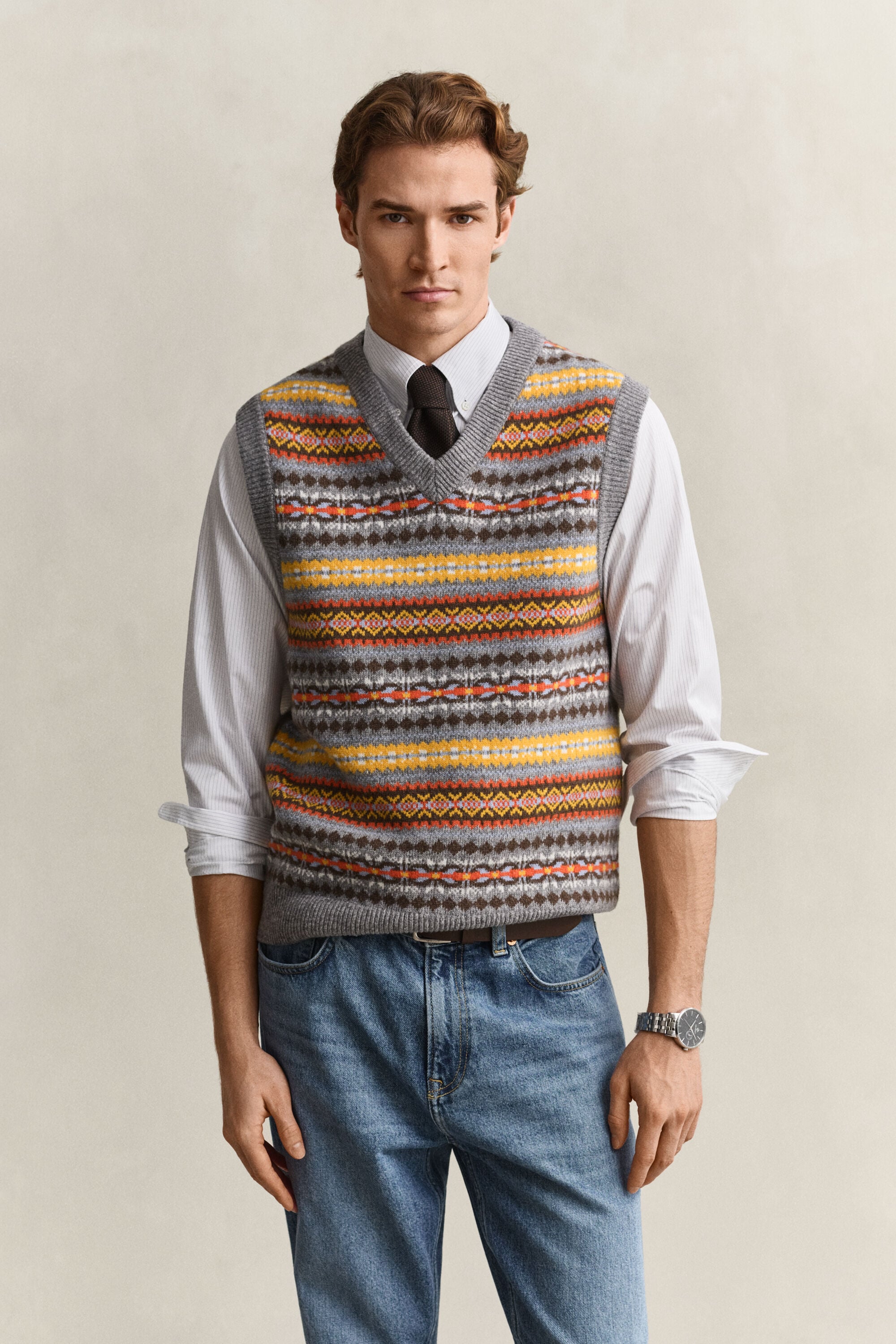 Fair Isle väst