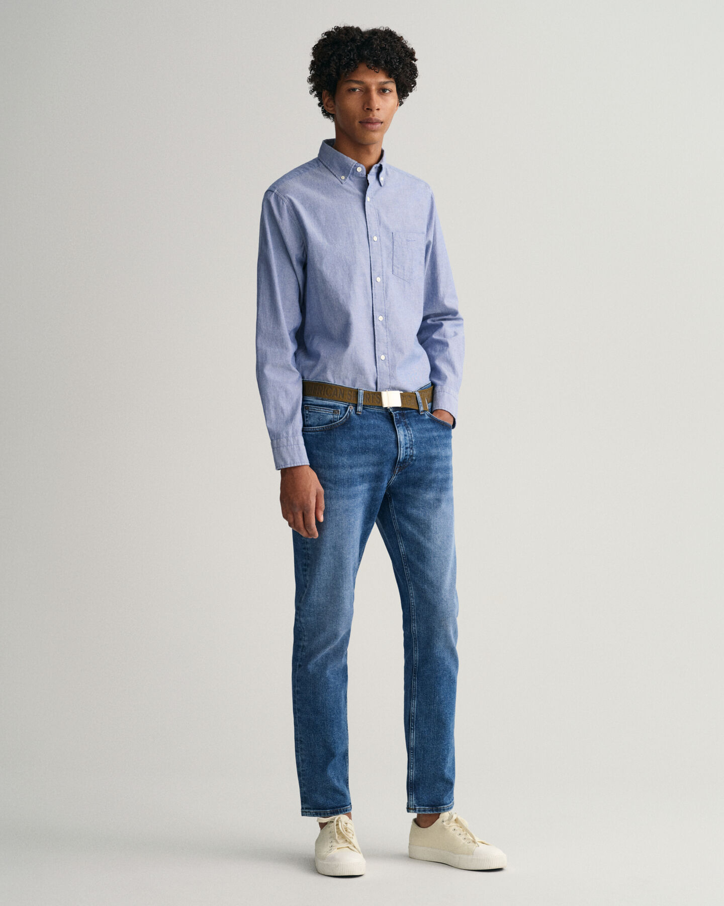 Regular fit Archive oxfordskjorta