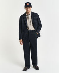 Regular fit skjorta i bomullsmanchester