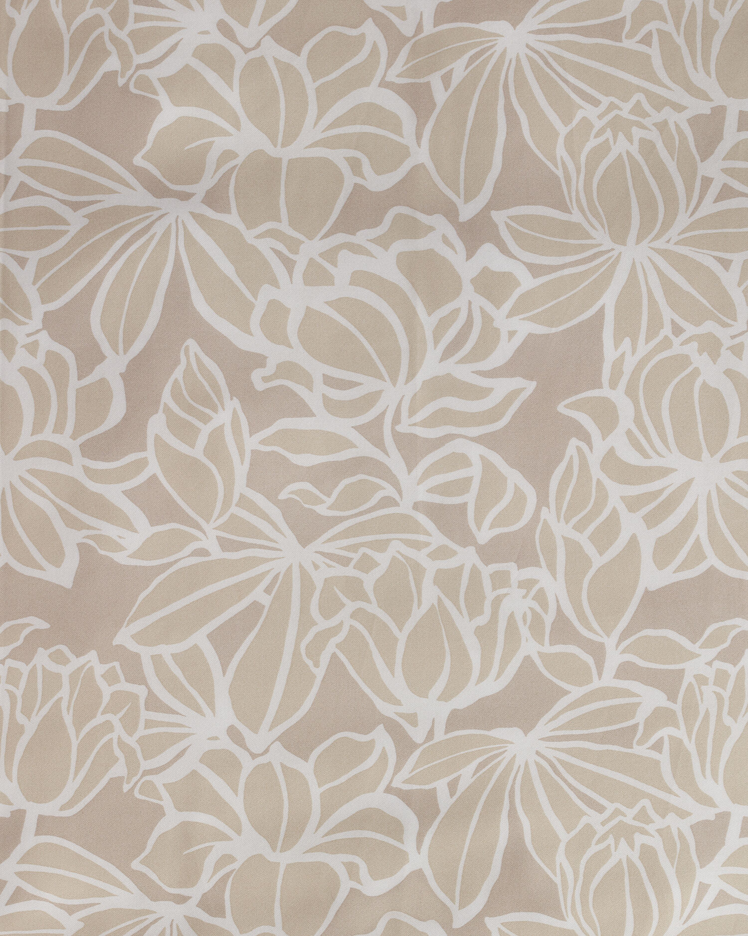 Blommigt påslakanset, enkel