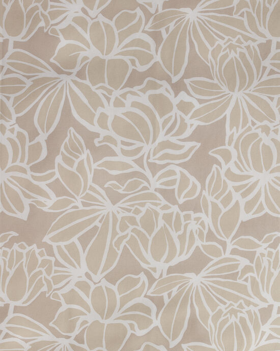 Blommigt påslakanset, enkel