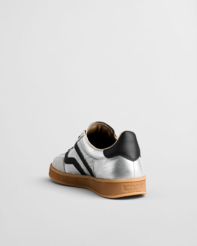 Cuzima skinnsneakers i metallic