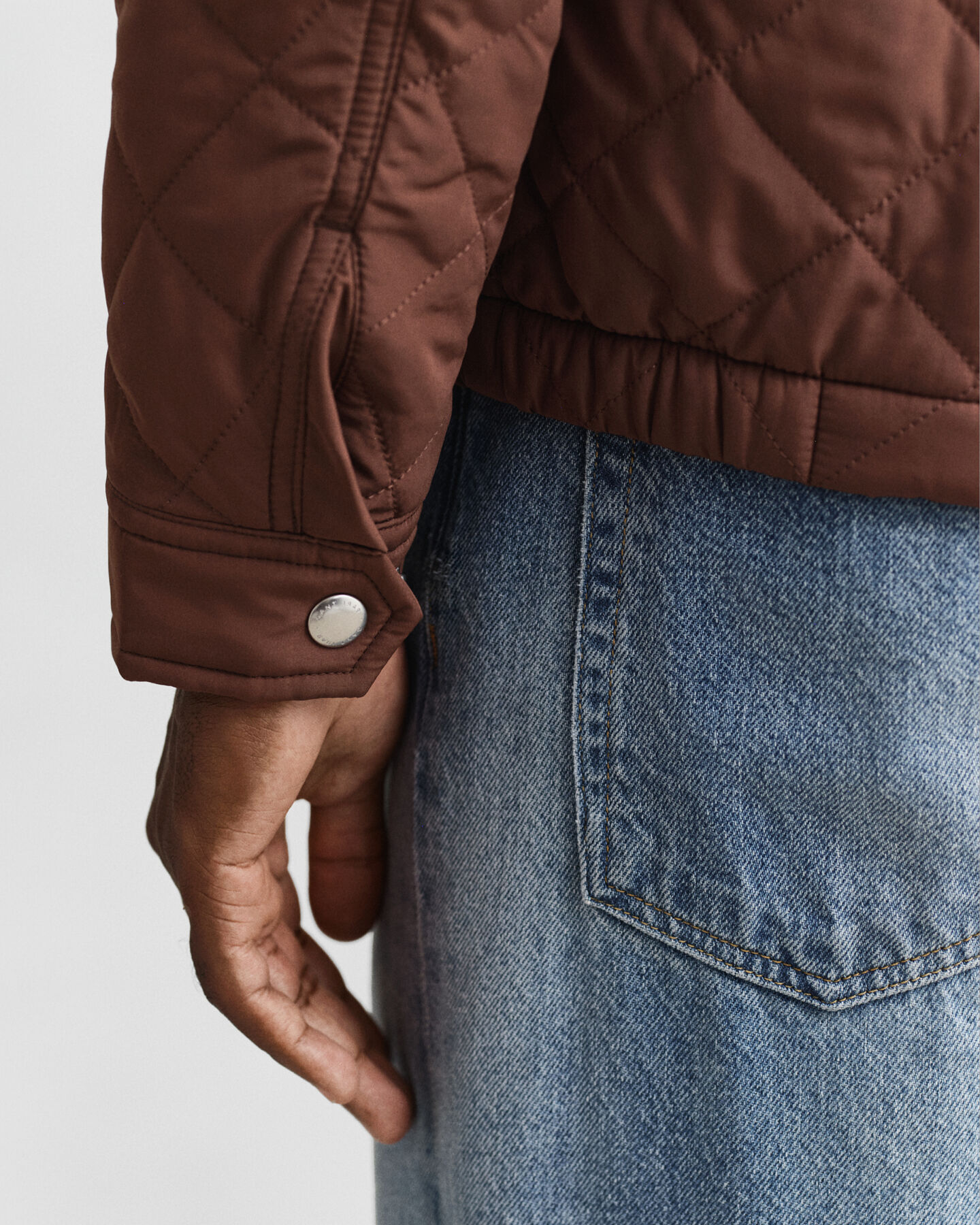 Quiltad Windcheater jacka