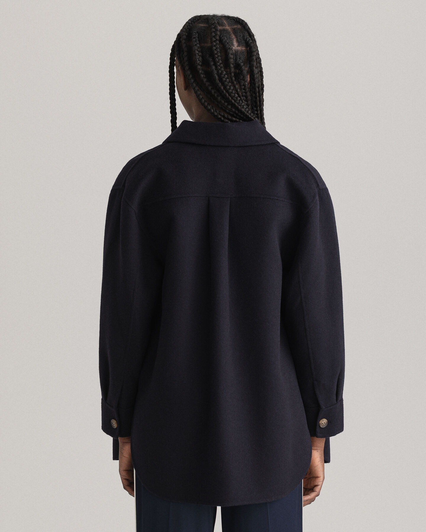 Handsydd skjortjacka