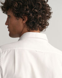 Slim fit formell twillskjorta