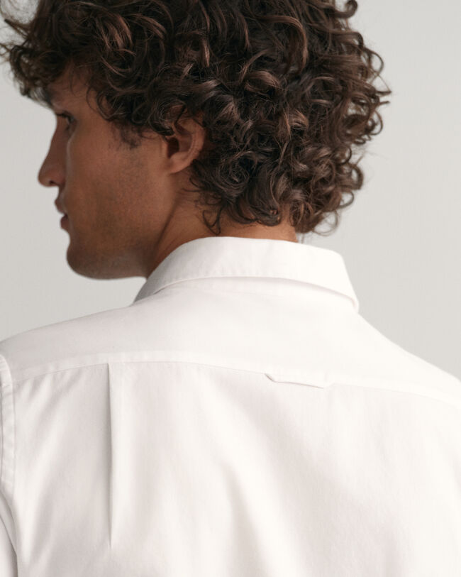 Slim fit formell twillskjorta