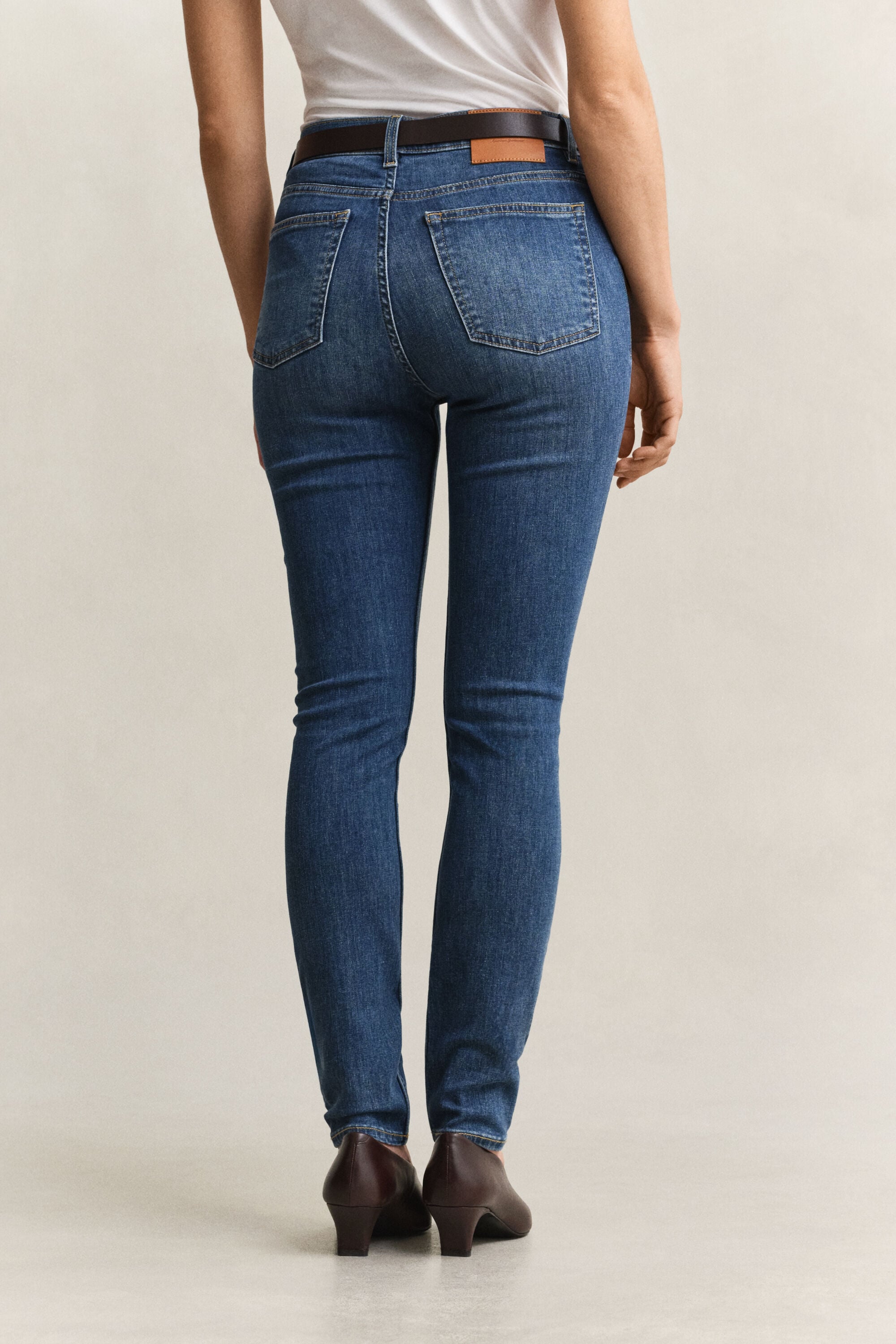 Skinny jeans med stretch