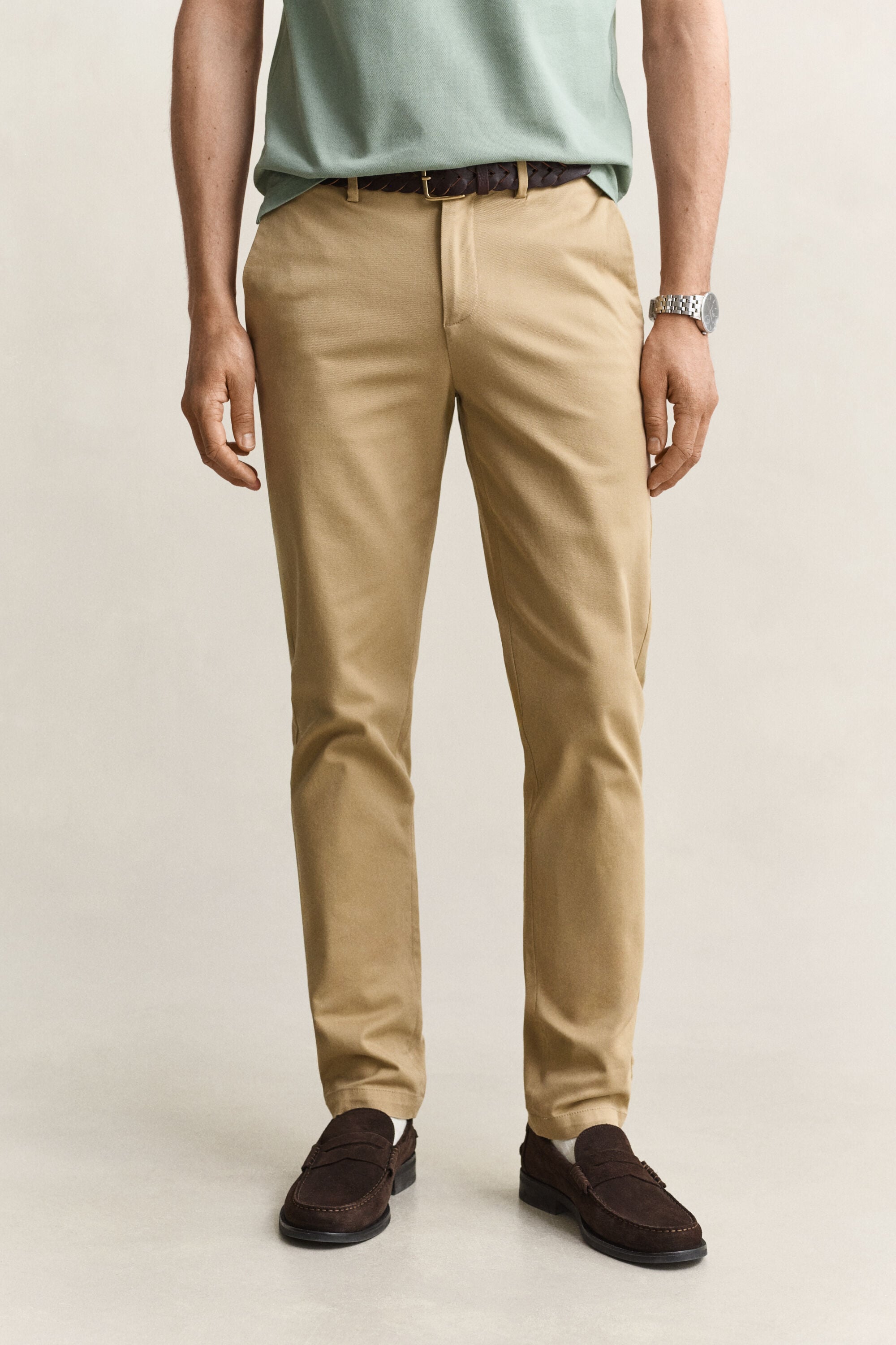 Eleganta chinos med slim fit