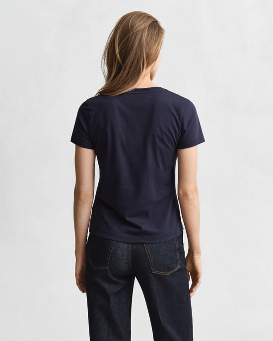 Shield V-ringad T-shirt