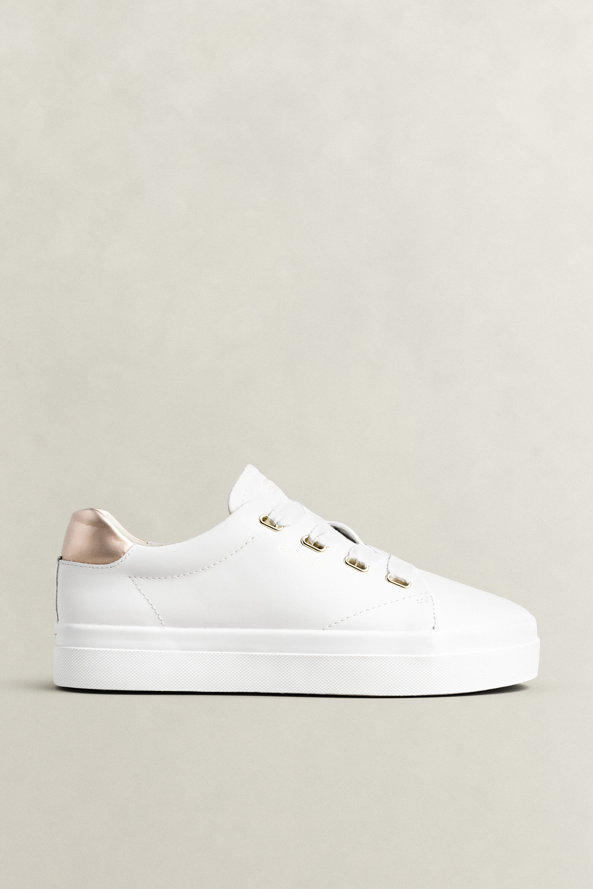 Avona metallicfärgade sneakers i skinn