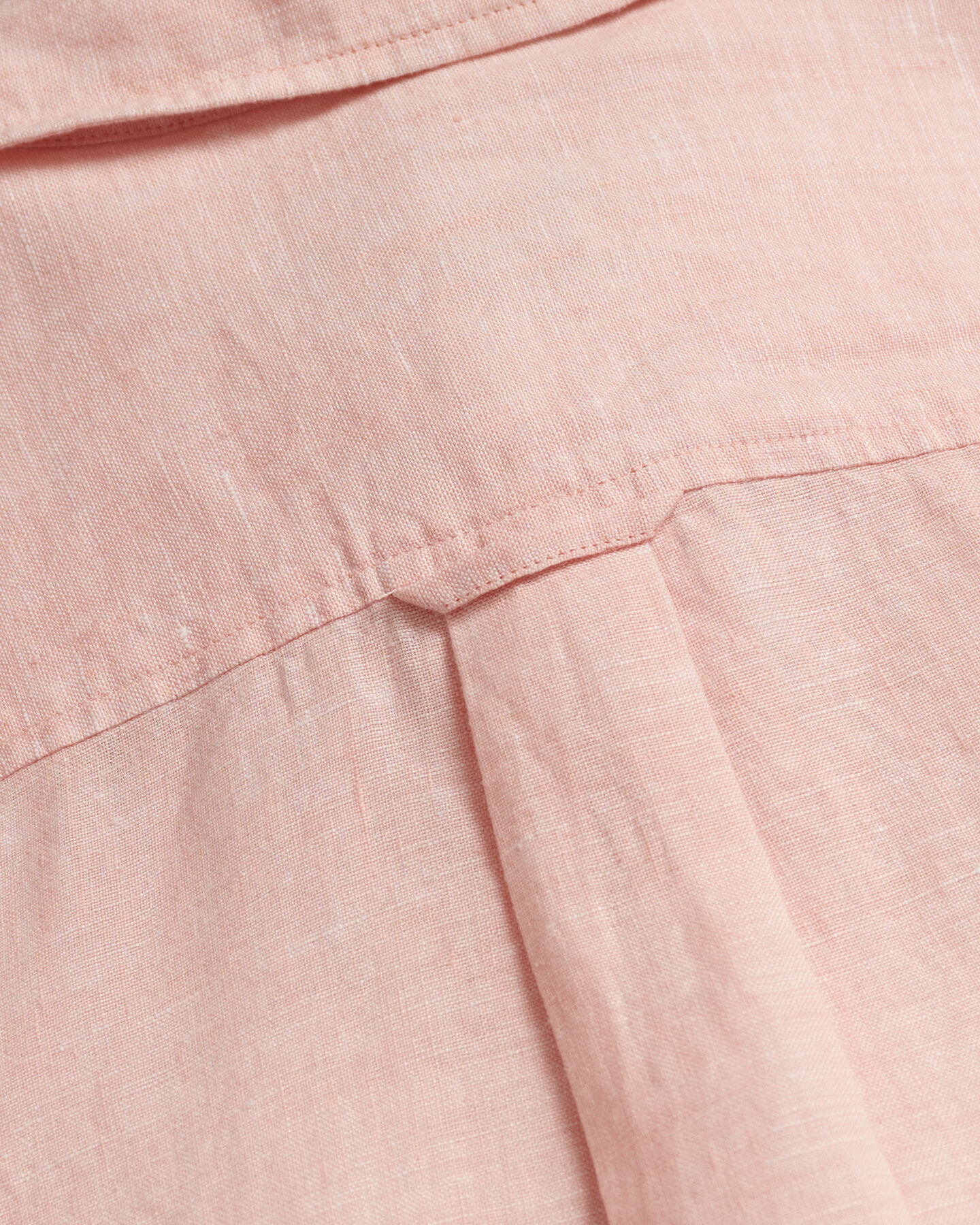 Regular fit skjorta i linnechambray