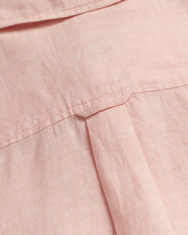 Regular fit skjorta i linnechambray