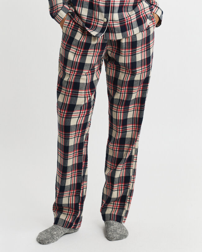 Flanellpyjamas i presentförpackning