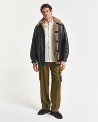 Regular fit skjorta i twill