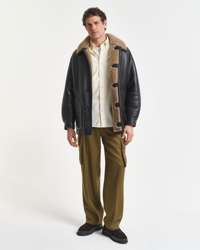 Regular fit skjorta i twill