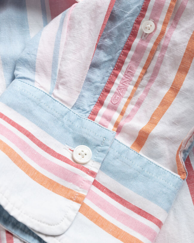 Oversized randig skjorta