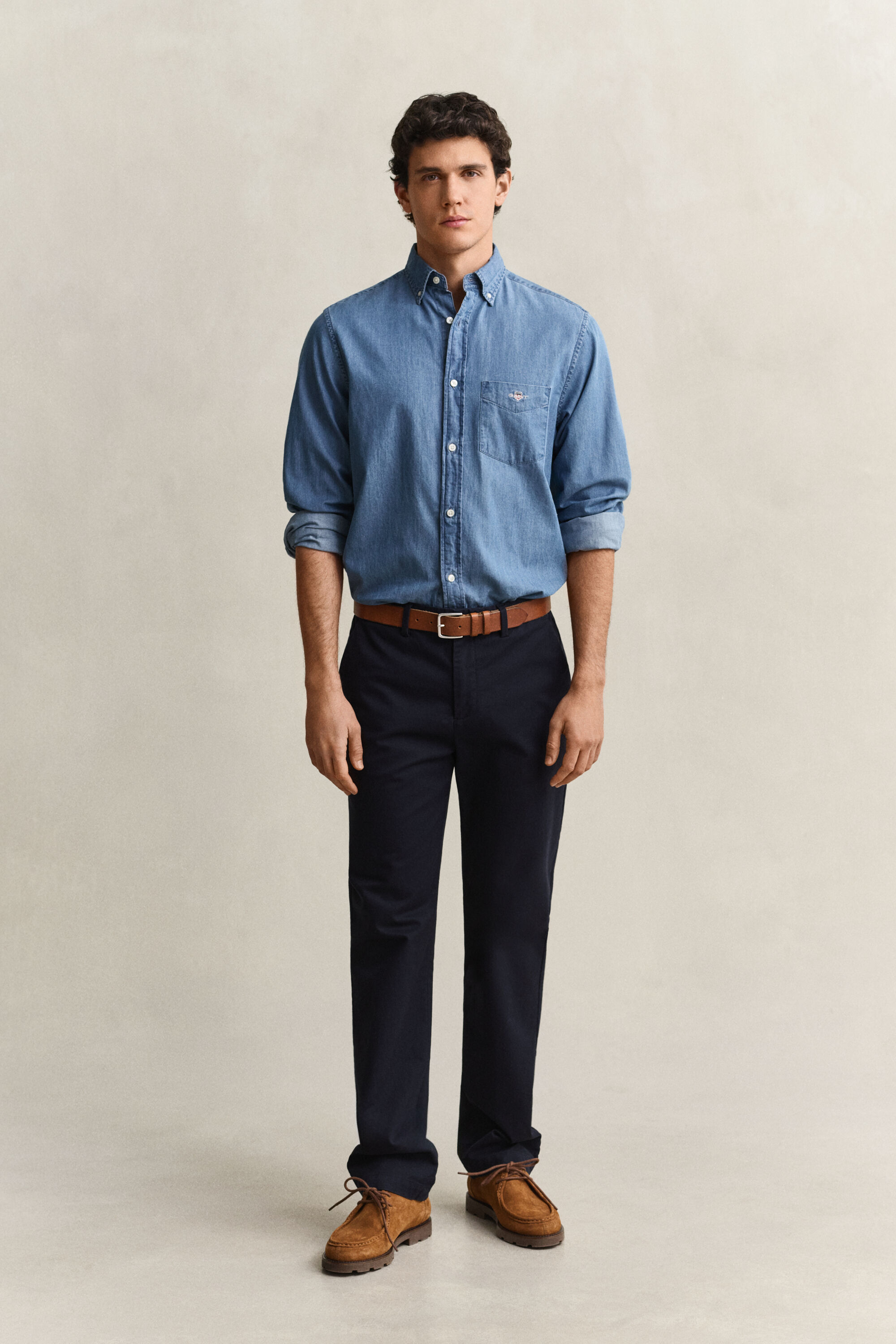Eleganta chinos med regular fit