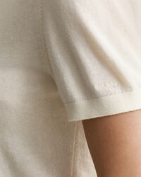 Lätt kortärmad rundhalsad tröja