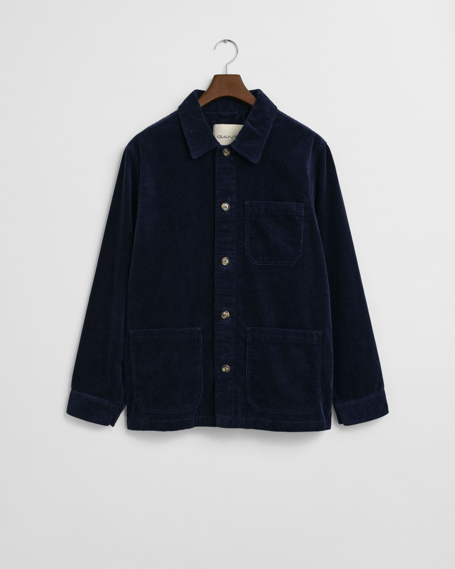 Regular fit skjortjacka i manchester