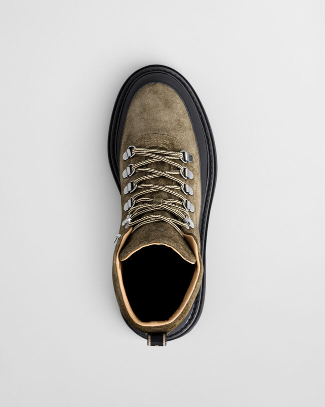 Hillprep medelhöga boots i mocka