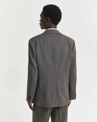 Fiskbensmönstrad kostymkavaj