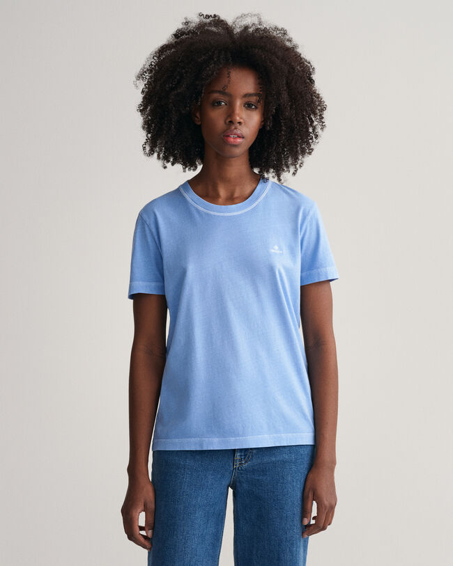 Sunfaded crew neck T-shirt