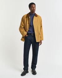 Sacker Rib sweatshirt med half-zip