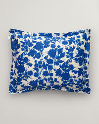 Blue Floral Pillowcase
